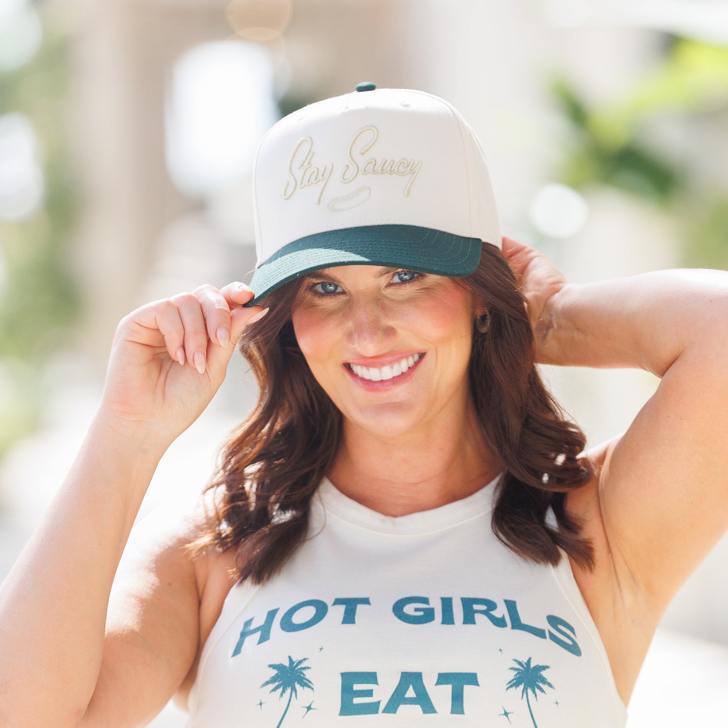 Stay Saucy Relaxed Gramps Hat