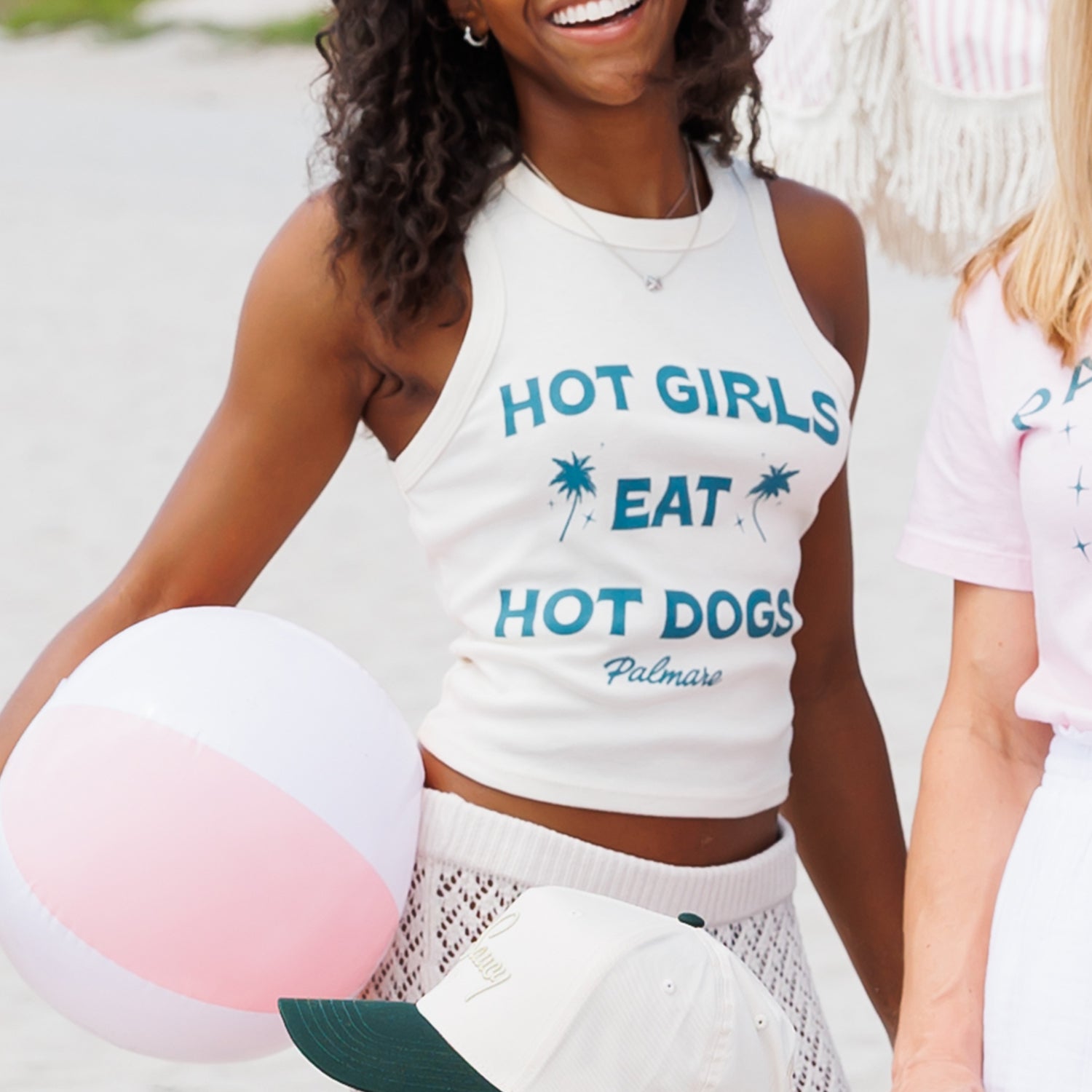 Hot Girls Racer Tank