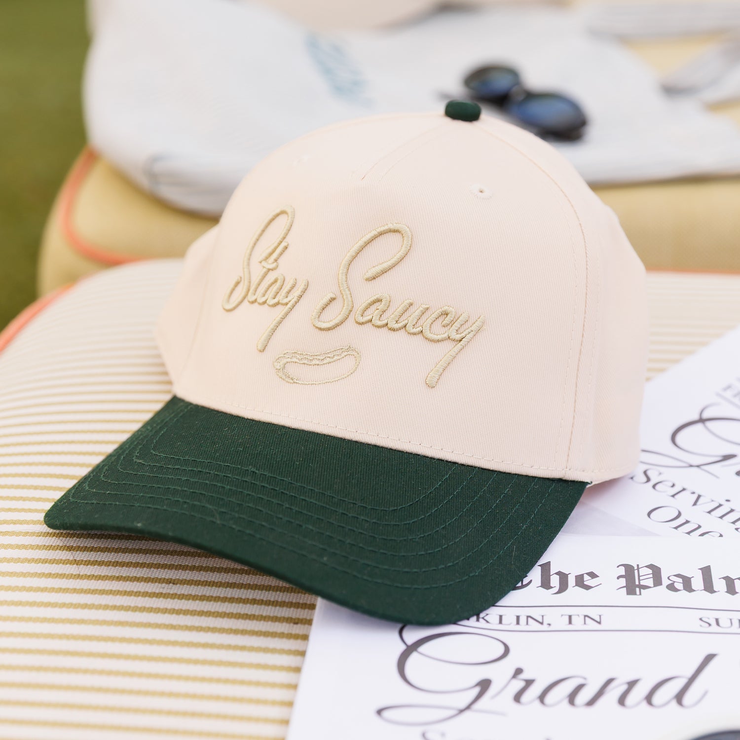 Stay Saucy Relaxed Gramps Hat
