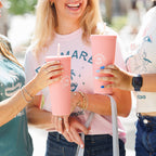 Palmare Pink Studded Tumbler