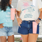 Palmare Pink Studded Tumbler